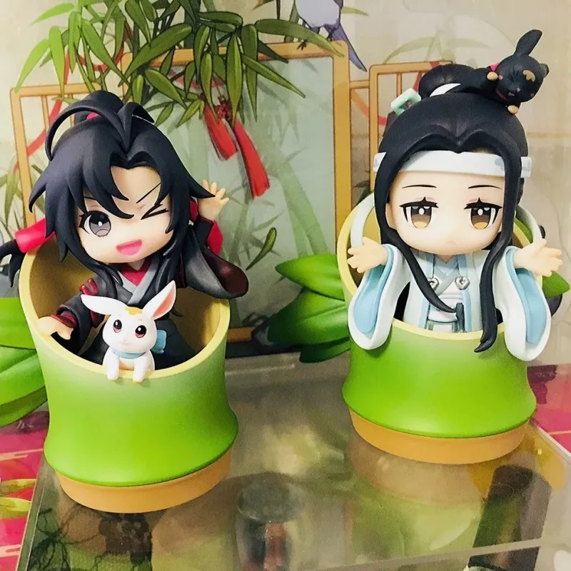 Фигурки героев аниме Wei Wuxian Lan Wangji, модель куклы, Набор фигурок Q Version, экшн-фигурки, коллекция, детские игрушки, подарки, Декор
Фигурки героев аниме Wei Wuxian Lan Wangji, модель куклы, Набор фигурок Q Version, экшн-фигурки, коллекция, детские игрушки, подарки, Декор
