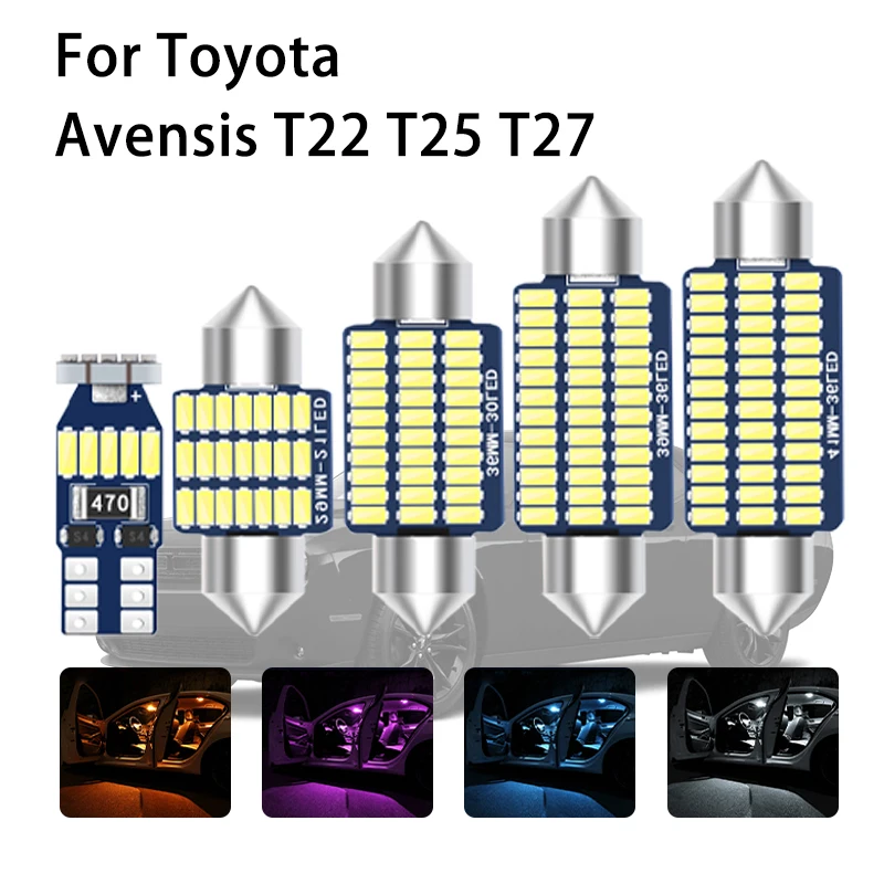 Car Interior LED Light Canbus For Toyota Avensis T22 T25 T27 1997 2006 2009 2010 2012 2017 2018 Accessories Auto Indoor Lamp
Car Interior LED Light Canbus For Toyota Avensis T22 T25 T27 1997 2006 2009 2010 2012 2017 2018 Accessories Auto Indoor Lamp