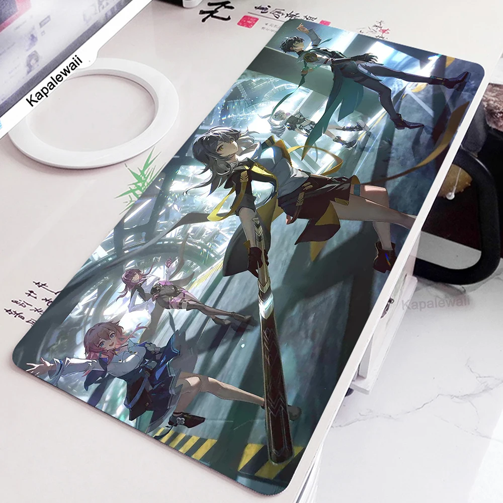 Large Anime Mouse Pad Honkai Star Rail Gaming Mousepad Big Rubber Mouse Mat Kawaii Girl XXL 900x400mm HD Print Keyboard Pads
Large Anime Mouse Pad Honkai Star Rail Gaming Mousepad Big Rubber Mouse Mat Kawaii Girl XXL 900x400mm HD Print Keyboard Pads