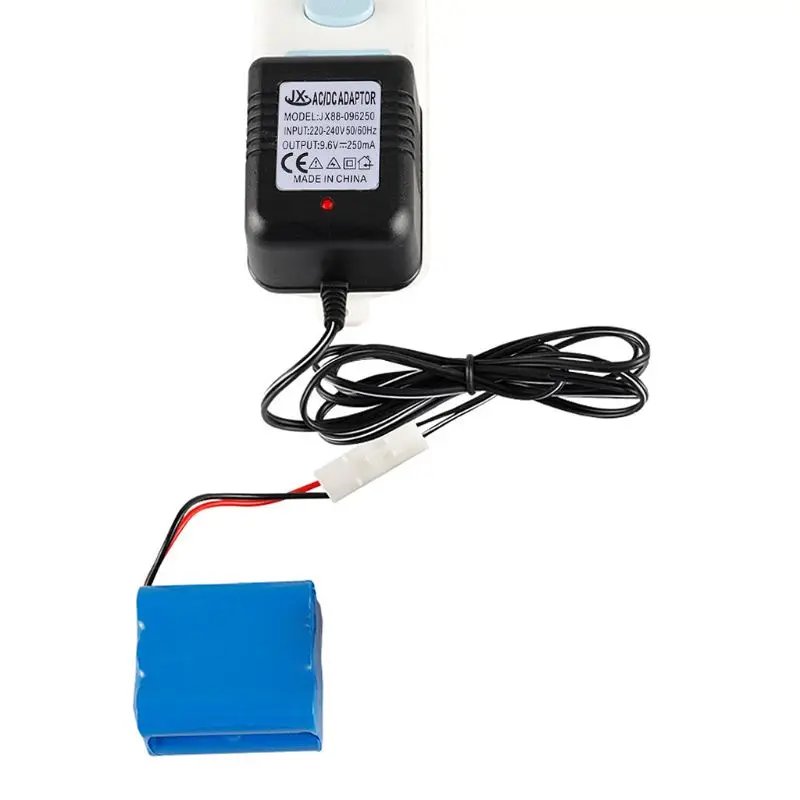 Rechargeable Battery Charger Ni-Cd Ni-MH Batteries Pack KET-2P Plug Adapter 9.6V 250mA Output RC Toy
Rechargeable Battery Charger Ni-Cd Ni-MH Batteries Pack KET-2P Plug Adapter 9.6V 250mA Output RC Toy