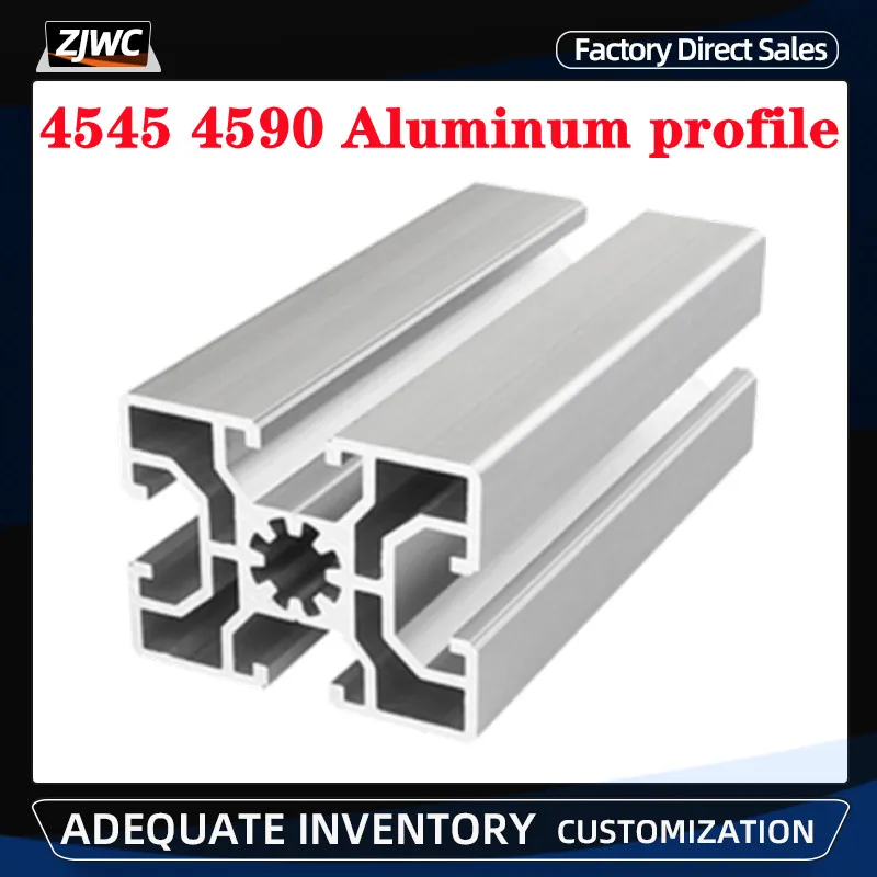1pc 4545 4590 EU standard aluminum profile extrusion 100mm-1050 mm long guide aluminum profile for DIY3D printer worktable
1pc 4545 4590 EU standard aluminum profile extrusion 100mm-1050 mm long guide aluminum profile for DIY3D printer worktable