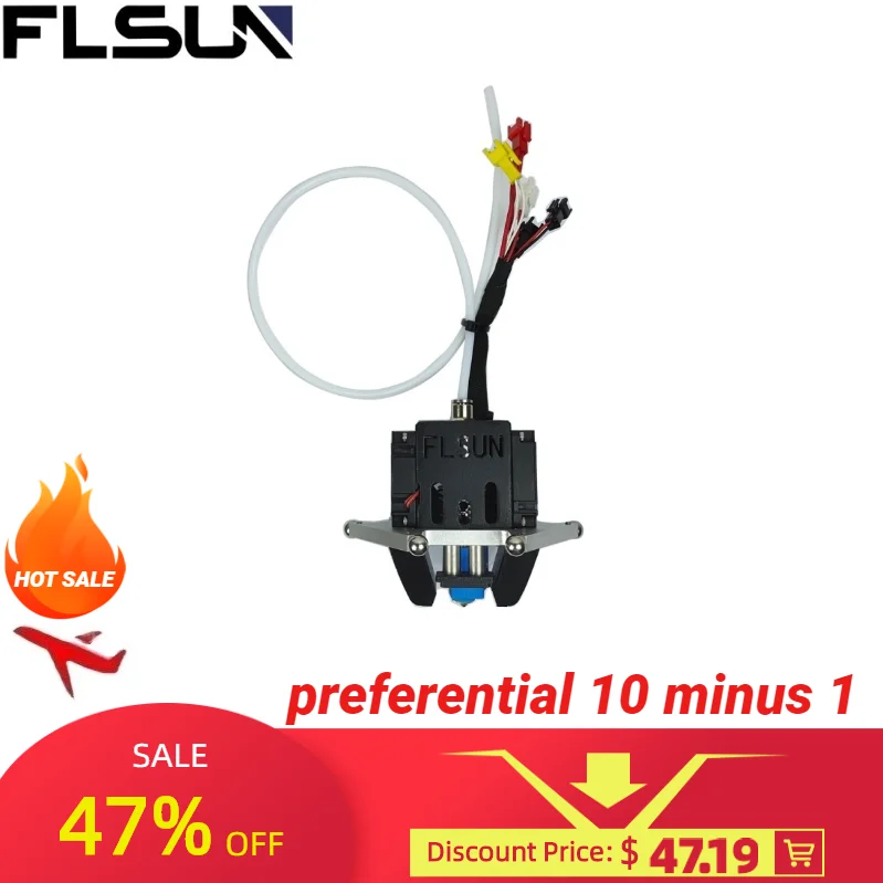 FLSUN 3D Printer Accessories SR Effect Module with Crater Nozzle and Heating Block Metaal Throat Cooling Fan QQS Q5
FLSUN 3D Printer Accessories SR Effect Module with Crater Nozzle and Heating Block Metaal Throat Cooling Fan QQS Q5