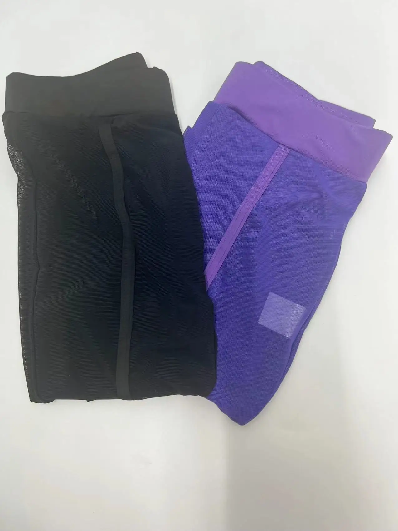 Joskaa сексуальные прозрачные черные длинные брюки с высокой талией повседневные