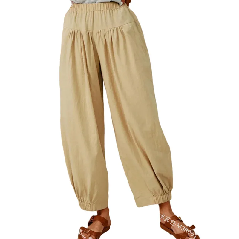 WEPBEL Women Renaissance Vintage Harem Pants Lady Fashion Elastic Mid Waist Long Wide Leg Trousers
WEPBEL Women Renaissance Vintage Harem Pants Lady Fashion Elastic Mid Waist Long Wide Leg Trousers