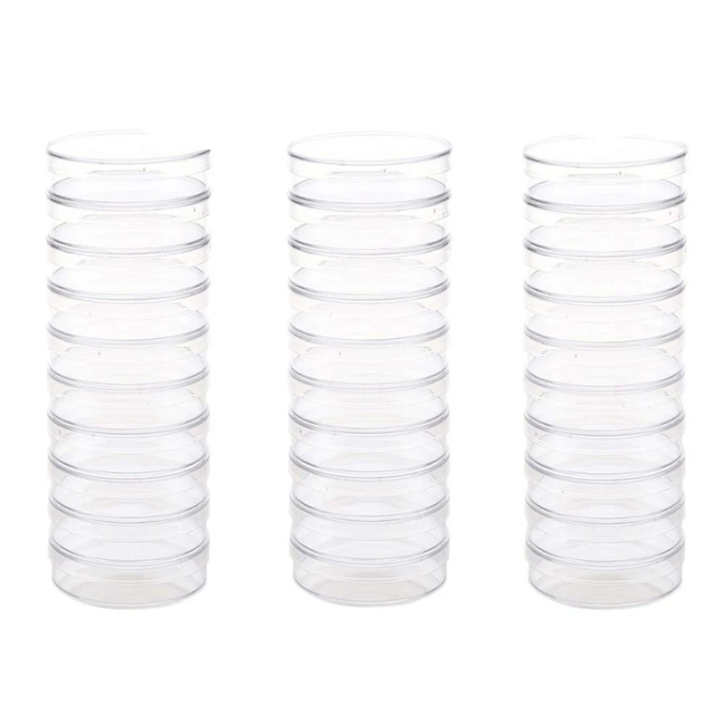 30 Pack 90 X 15Mm Plastic Dishes Culture Dishes Clear Dish For School,Laboratories, Party
30 Pack 90 X 15Mm Plastic Dishes Culture Dishes Clear Dish For School,Laboratories, Party
