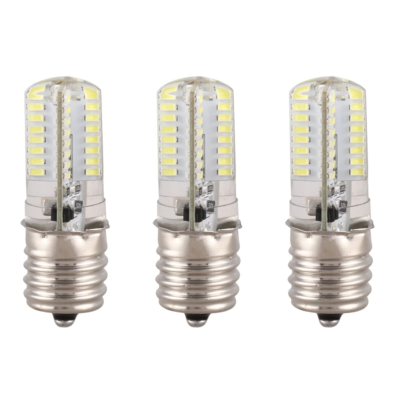 3x разъем E17, 5 Вт, 64 фонарей, лампочка 3014 SMD, фонарь чистого белого света, 110-220 В переменного тока
3x разъем E17, 5 Вт, 64 фонарей, лампочка 3014 SMD, фонарь чистого белого света, 110-220 В переменного тока