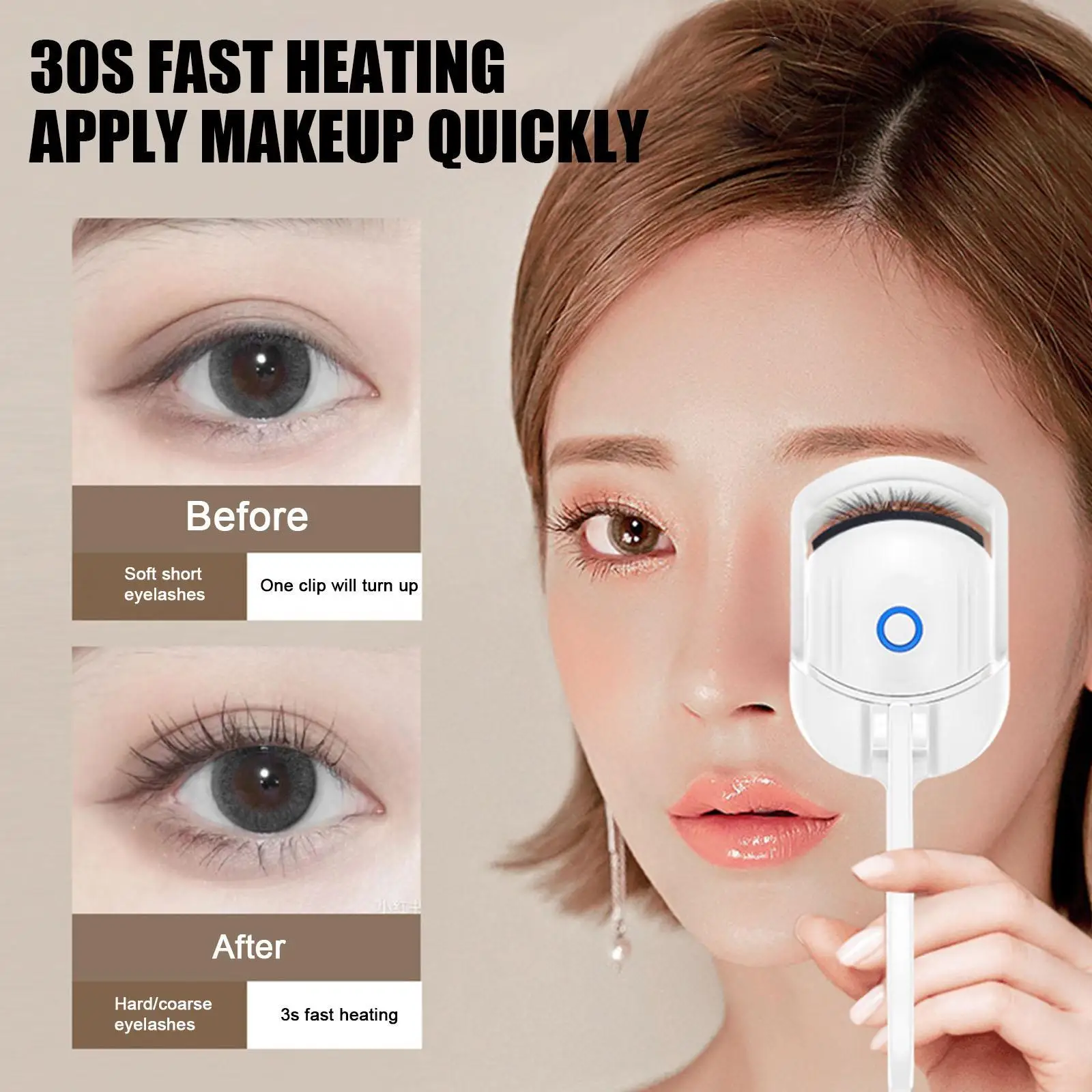 Sdotter Eyelash Curler Portable Electric Heated Comb Eye Lash Perm Long Lasting Eyelashes Curls Thermal Eyelash Curler Makeup To
Sdotter Eyelash Curler Portable Electric Heated Comb Eye Lash Perm Long Lasting Eyelashes Curls Thermal Eyelash Curler Makeup To