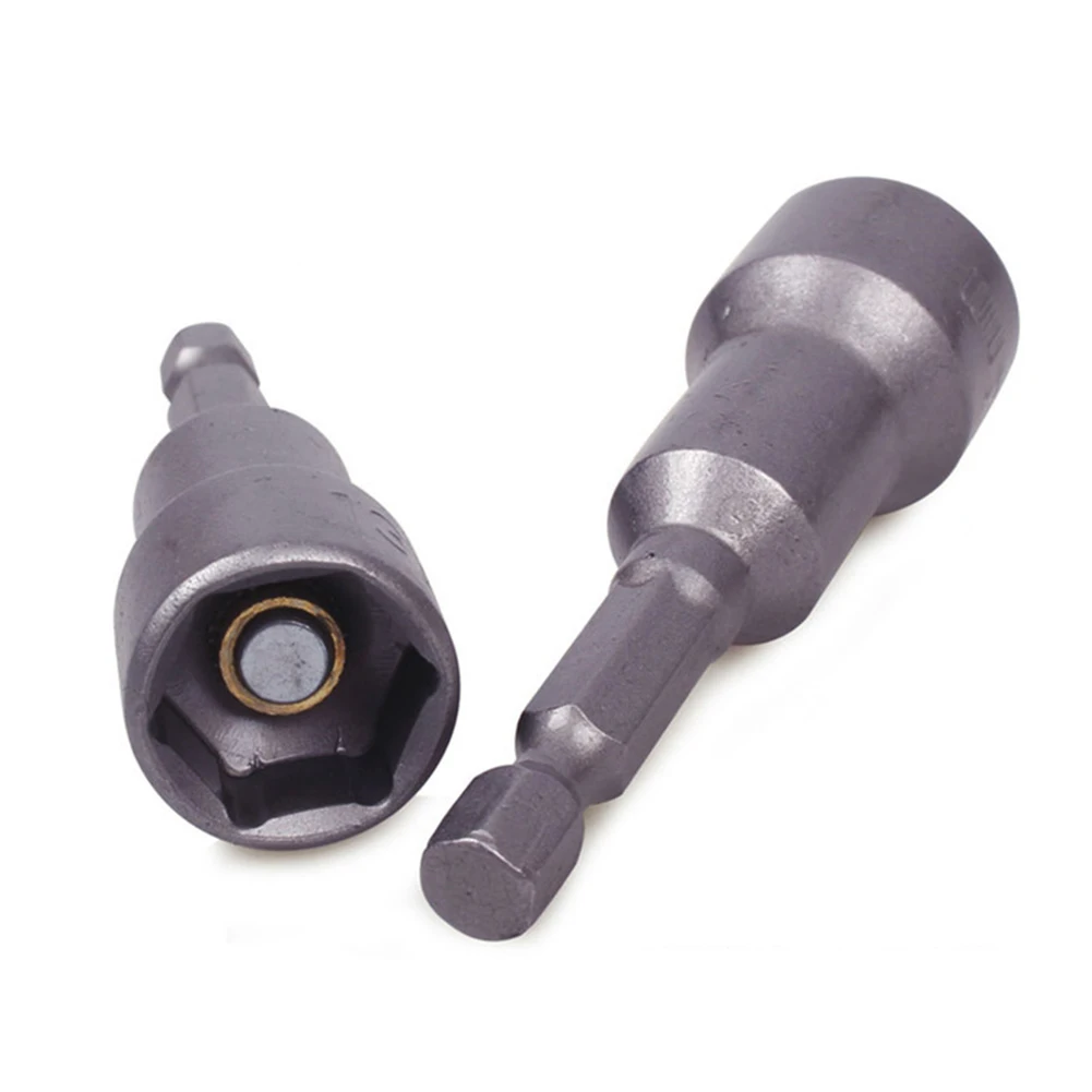 6 Pcs Hexagon Nut Driver Drill Bit Socket Extension Sleeve 6-17mm Head 65mm Length For Electric Wrench Power Tools Accessories
6 Pcs Hexagon Nut Driver Drill Bit Socket Extension Sleeve 6-17mm Head 65mm Length For Electric Wrench Power Tools Accessories