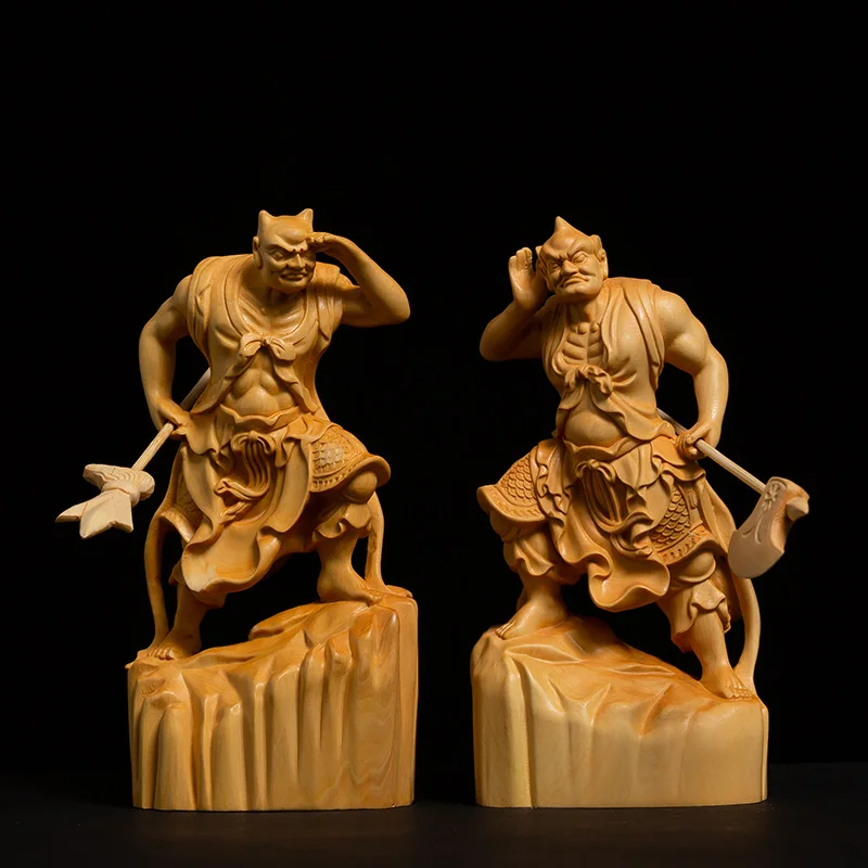 2 PCS Solid wood The clairvoyant eye,shun wind earFigure statue Modern handmade art sculpture Home Feng Shui Decoration Statue
2 PCS Solid wood The clairvoyant eye,shun wind earFigure statue Modern handmade art sculpture Home Feng Shui Decoration Statue