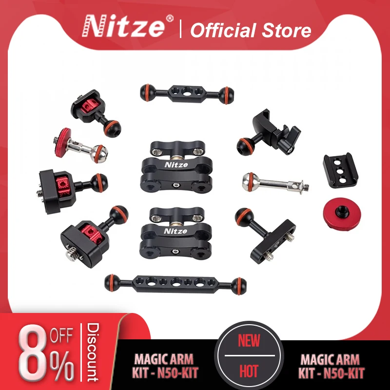 NITZE MAGIC ARM KIT - N50-KIT
NITZE MAGIC ARM KIT - N50-KIT