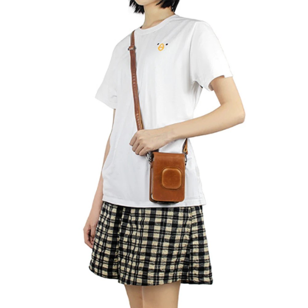 Vintage PU Leather Case Cover For Fujifilm Instax Mini LiPlay Camera Bag with Shoulder Strap Brown Color Shoulder Bag Case Cover
Vintage PU Leather Case Cover For Fujifilm Instax Mini LiPlay Camera Bag with Shoulder Strap Brown Color Shoulder Bag Case Cover