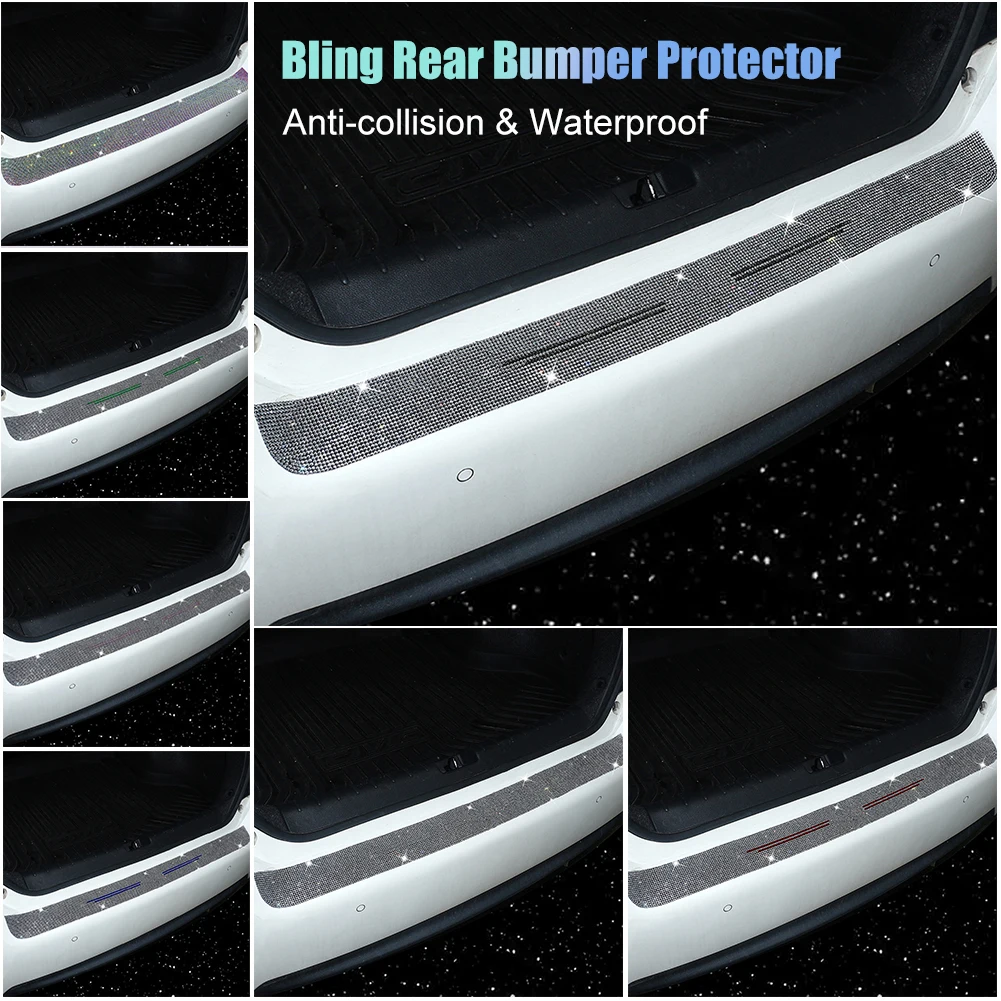 90cm Universal Car Trunk Pedal Protection Sticker Bumper Protector Diamond-studded Door Sill Bar Bumper Sticker Car Accessories
90cm Universal Car Trunk Pedal Protection Sticker Bumper Protector Diamond-studded Door Sill Bar Bumper Sticker Car Accessories