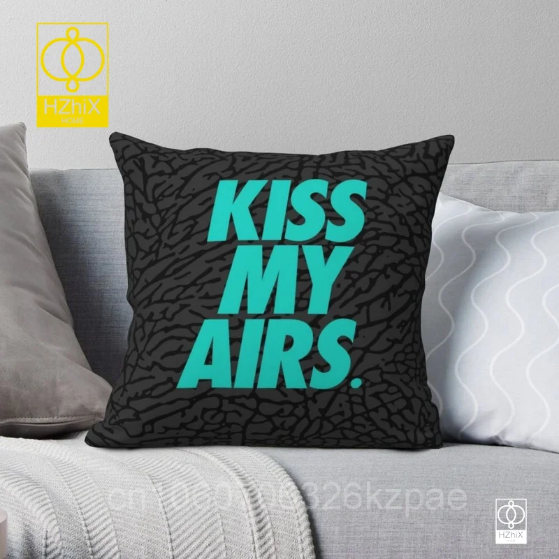 Kiss My Airs X Atmos Square Pillowcase Polyester peach skin Zip Decorative Pillow Case Room Cushion Cover Wholesale Home Decor
Kiss My Airs X Atmos Square Pillowcase Polyester peach skin Zip Decorative Pillow Case Room Cushion Cover Wholesale Home Decor