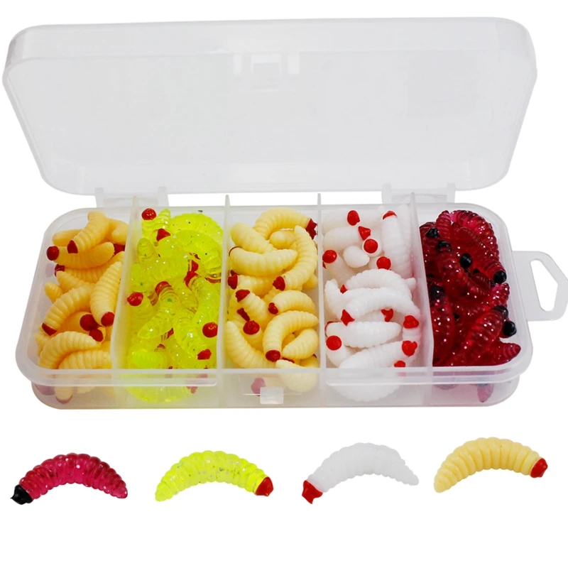 125Pcs Soft Baits Worms Fishing Lures Soft Worms Bass Fishing Lure Fishing Bait Worm Baits Artificial Fish Accessories
125Pcs Soft Baits Worms Fishing Lures Soft Worms Bass Fishing Lure Fishing Bait Worm Baits Artificial Fish Accessories