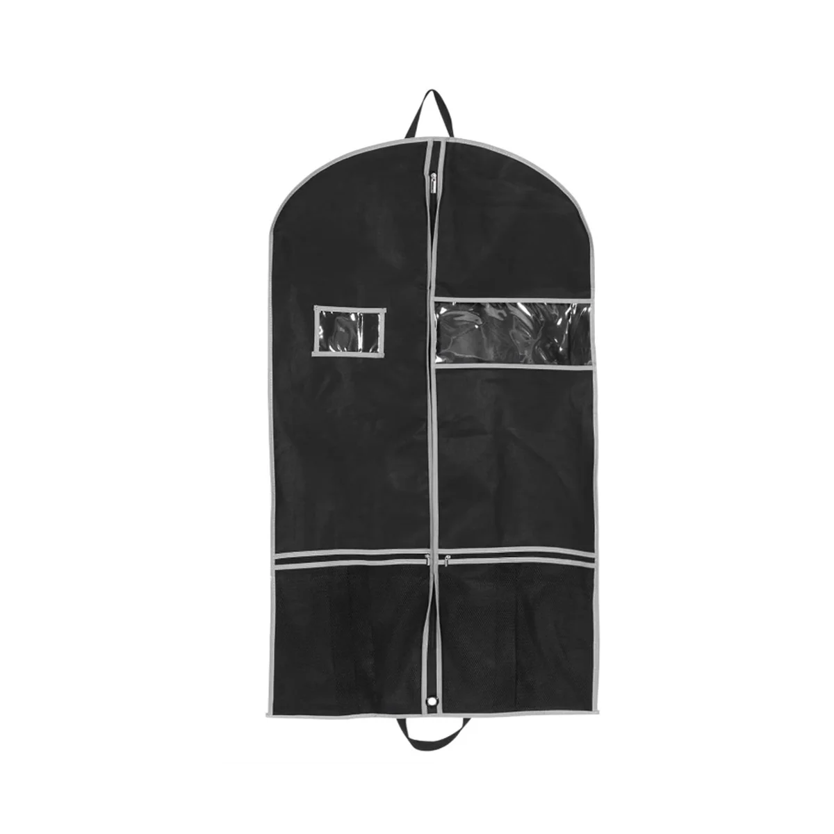Suit Bag for Travel, Suit Carrier for Men Breathable Garment Bag with 2 Mesh Pockets and 1 PVC Pocket for Travel Closet
Suit Bag for Travel, Suit Carrier for Men Breathable Garment Bag with 2 Mesh Pockets and 1 PVC Pocket for Travel Closet