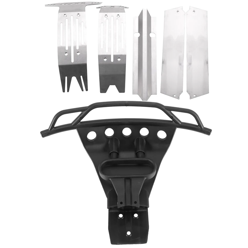 1/10 RC Car Front Bumper Guard For Traxxas Slash With For 1:5 Traxxas X-MAXX Chassis Armor Suit Upgrade Skid Plate Kit
1/10 RC Car Front Bumper Guard For Traxxas Slash With For 1:5 Traxxas X-MAXX Chassis Armor Suit Upgrade Skid Plate Kit