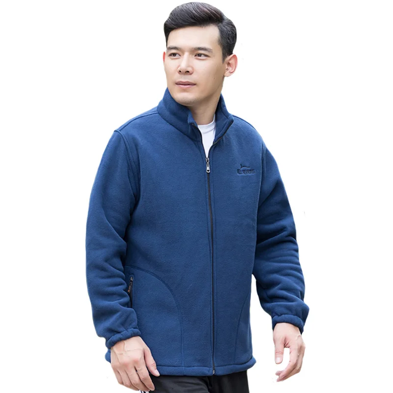 Autumn Men's Fleece Jacket Winter Thick Warm Outdoor Jacket for Men Stand Collar Fashion Casual Streetwear Coat Men Clothing
Autumn Men's Fleece Jacket Winter Thick Warm Outdoor Jacket for Men Stand Collar Fashion Casual Streetwear Coat Men Clothing