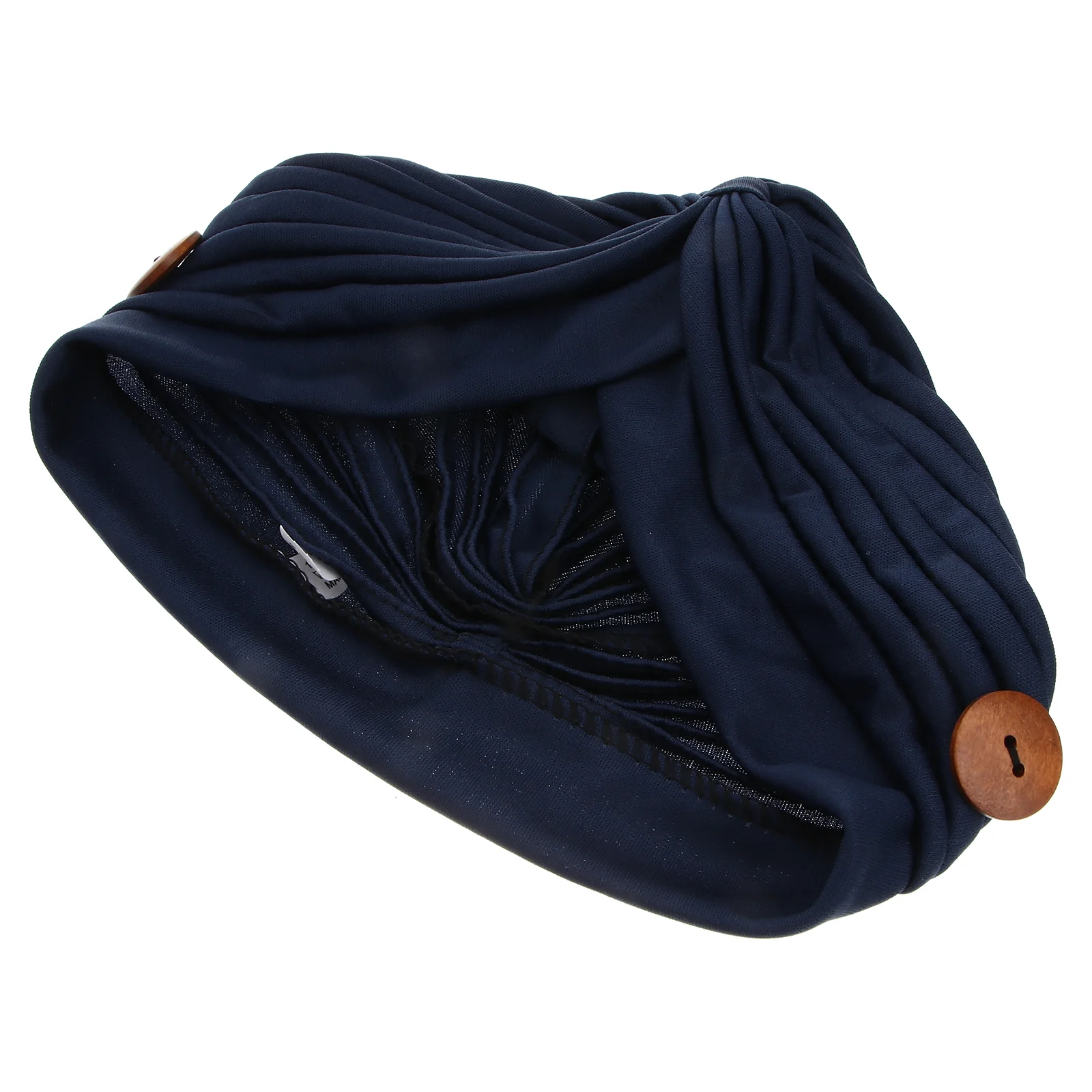 

Chemo Beanie Cap Hat Hair Turban Wrap Sleeping Cover Hair Loss Hat for Patients Home Use ( Cover Not Included ) Navy