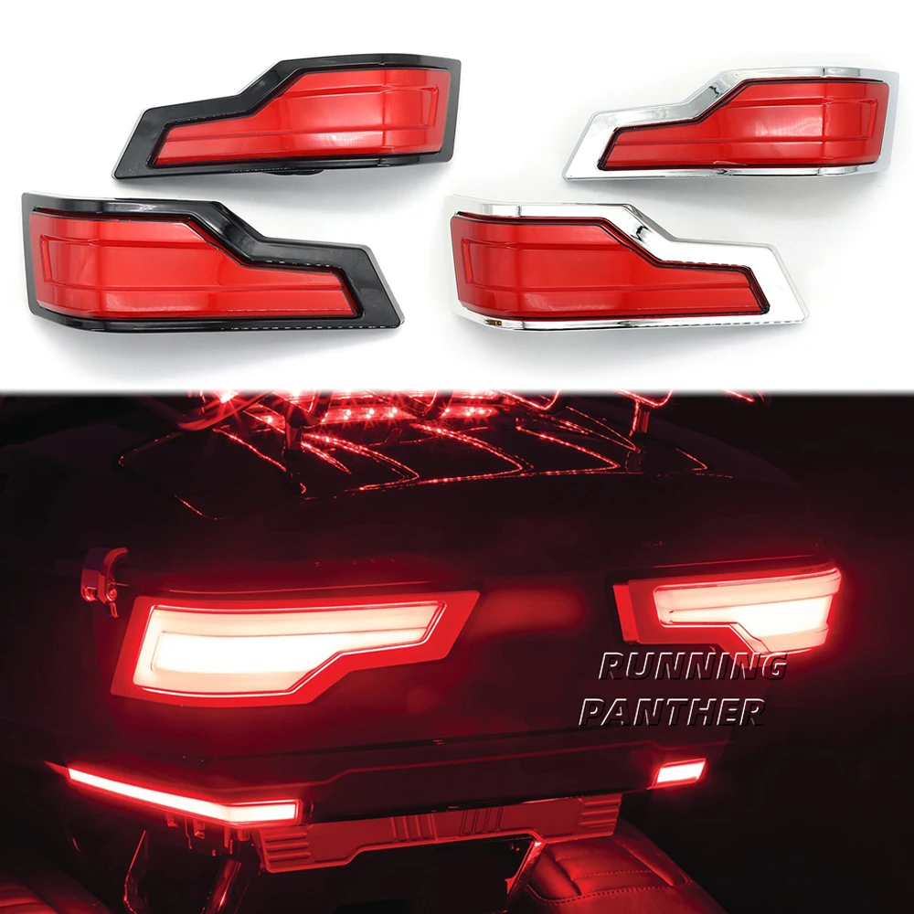 Motorcycle Rear Trunk Turn Signal Brake Indicator Tail LED Lights For Harley Touring Road Electra Glide Ultra Classic 2014-2022
Motorcycle Rear Trunk Turn Signal Brake Indicator Tail LED Lights For Harley Touring Road Electra Glide Ultra Classic 2014-2022