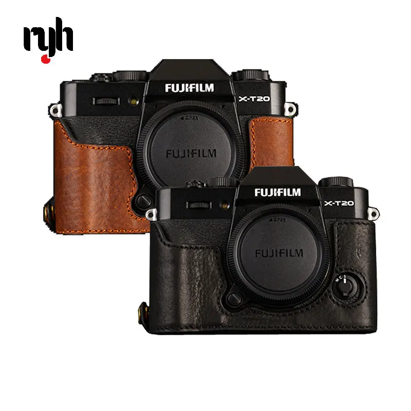 Genuine Leather Camera case Half Body For Fujifilm XT10 XT20 Fuji XT20 XT30 Handmade Camera Bag Cover Vintage Case
Genuine Leather Camera case Half Body For Fujifilm XT10 XT20 Fuji XT20 XT30 Handmade Camera Bag Cover Vintage Case