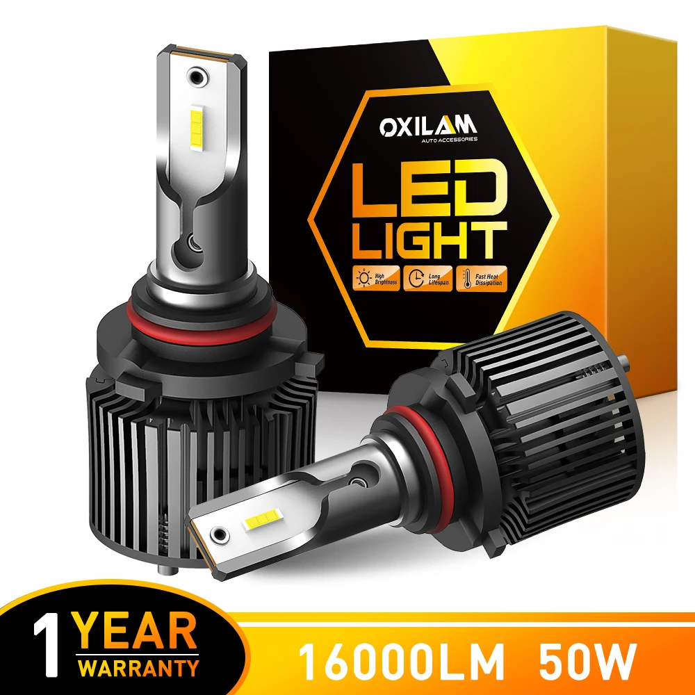 OXILAM 2x Main Light 9005 HB3 H4 Bulbs 6000K White 50W For Hyundai Tucson Creta Solaris Accent Turbo LED Headlamp Super Bright
OXILAM 2x Main Light 9005 HB3 H4 Bulbs 6000K White 50W For Hyundai Tucson Creta Solaris Accent Turbo LED Headlamp Super Bright