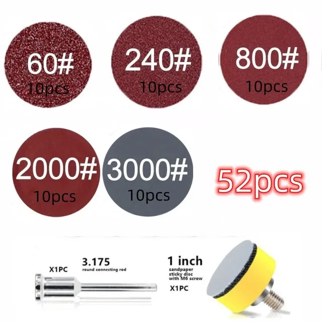 Набор шлифовальной бумаги 60-3000 grit
Набор шлифовальной бумаги 60-3000 grit