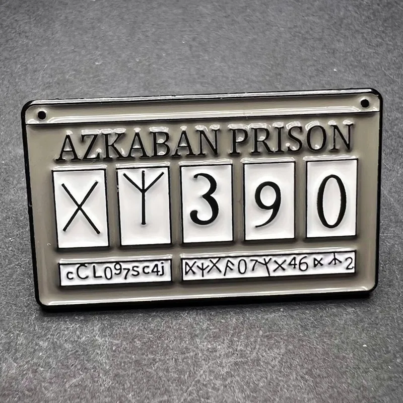 Prisoner of Azkabans Prisoner Plate Enamel Brooch Pin Brooches Lapel Pins Badge Denim Jacket Jewelry Accessories Fashion Gifts 
Prisoner of Azkabans Prisoner Plate Enamel Brooch Pin Brooches Lapel Pins Badge Denim Jacket Jewelry Accessories Fashion Gifts