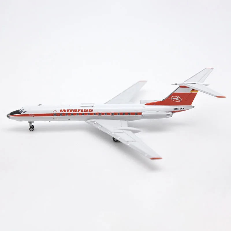Восточная Германия, Air TU-134 Airliner, сплав и пластик, модель 1:400, коллекция литая игрушка, подарок