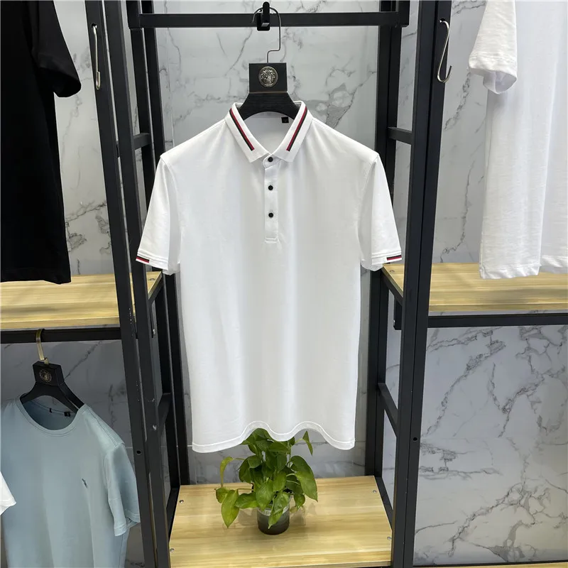 Summer Men's Fashionable Comfortable Breathable Business Casual High-end Short Sleeve Polo Shirt
Summer Men's Fashionable Comfortable Breathable Business Casual High-end Short Sleeve Polo Shirt