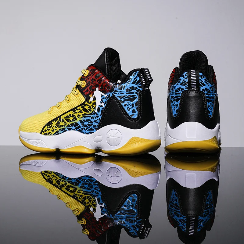 Explosive youth basketball shoes High elastic basketball training shoes Youth outdoor high-top sneakers Wear-resistant
Explosive youth basketball shoes High elastic basketball training shoes Youth outdoor high-top sneakers Wear-resistant