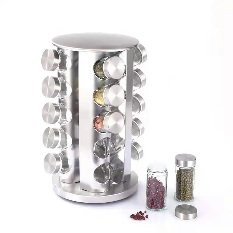 For Spice Jars Organizer Storage Set Mill Rotating Flasks Stand Rotating For Kitchen Kitchen Supplies Kitchen Accessories
For Spice Jars Organizer Storage Set Mill Rotating Flasks Stand Rotating For Kitchen Kitchen Supplies Kitchen Accessories