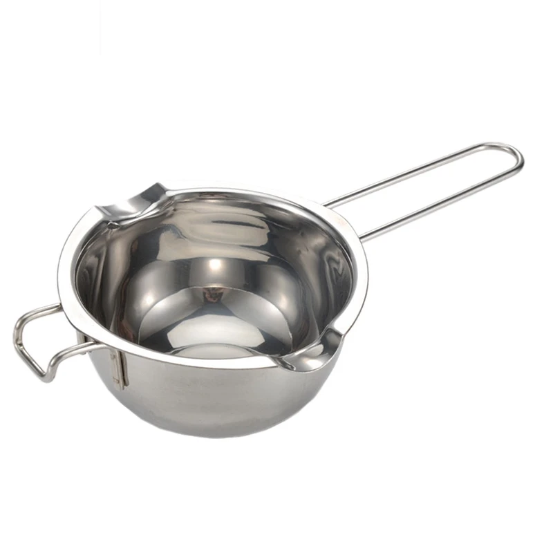 304 Stainless Steel Melting Pot - 400ML Double Boiler Pot With Heat Resistant Handle, Baking Tools For Butter, Candy
304 Stainless Steel Melting Pot - 400ML Double Boiler Pot With Heat Resistant Handle, Baking Tools For Butter, Candy