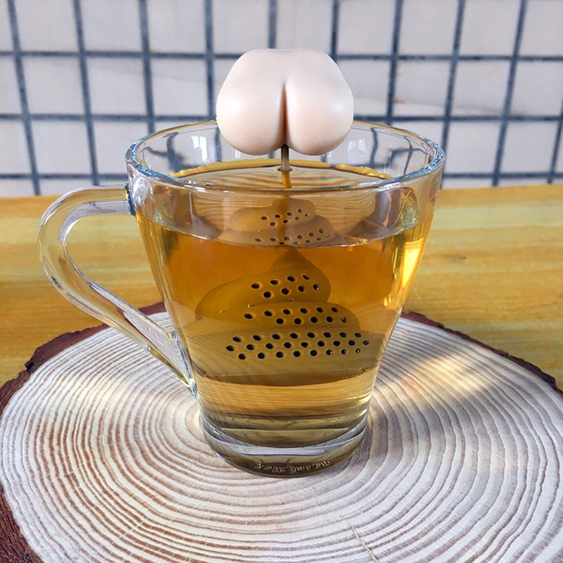 1pc Poo Shape Silicone Tea Strainer Filter Tea Steeper Filter Diffuser Prank Props Tea Bags Teapot Kitchen Accessorie Tea Maker
1pc Poo Shape Silicone Tea Strainer Filter Tea Steeper Filter Diffuser Prank Props Tea Bags Teapot Kitchen Accessorie Tea Maker
