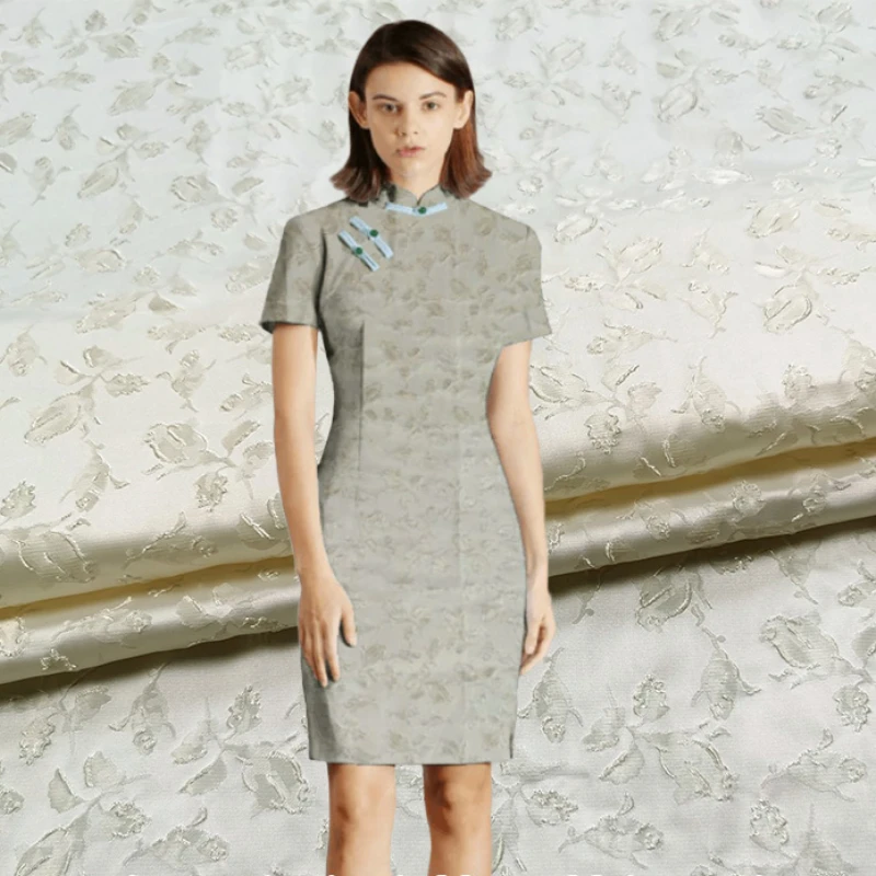 Jacquard Brocade Fabric European-style Solid Color Dark Pattern Custom Cheongsam Puffy Skirt Clothing Materi Diy Sewing
Jacquard Brocade Fabric European-style Solid Color Dark Pattern Custom Cheongsam Puffy Skirt Clothing Materi Diy Sewing