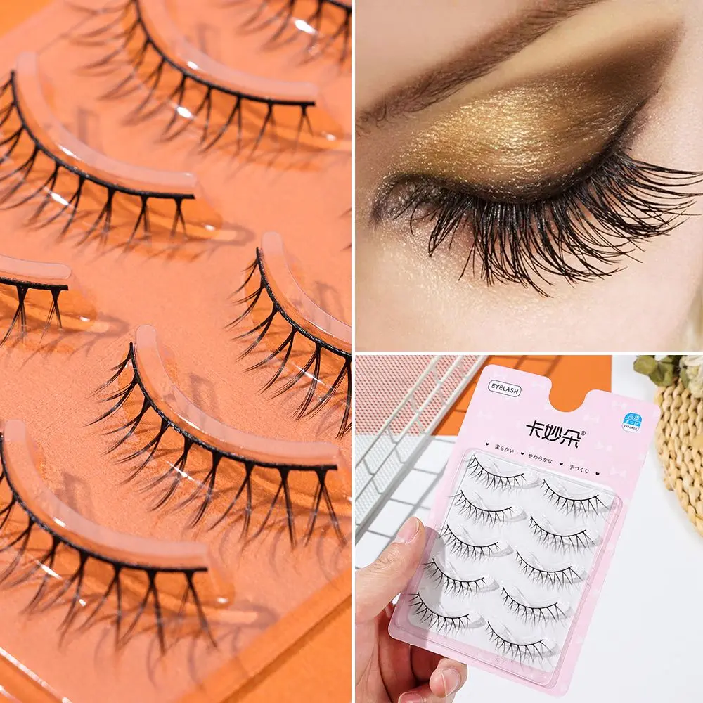 Woman's Natural Curly Semi Permanent Self-adhesive Long Eye Makeup Tools Reusable False Eyelashes Eye Lash Extension
Woman's Natural Curly Semi Permanent Self-adhesive Long Eye Makeup Tools Reusable False Eyelashes Eye Lash Extension