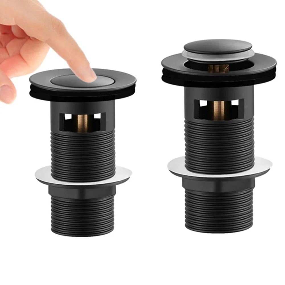Kitchen Hardware Accessories Basin Pop Up Basin Plug Bathtub Stopper Brass Click Clack Plug M8 Sink Push Button
Kitchen Hardware Accessories Basin Pop Up Basin Plug Bathtub Stopper Brass Click Clack Plug M8 Sink Push Button