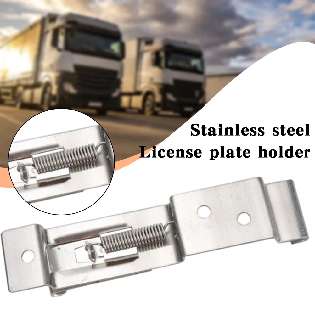 Metal Trailer License Plate Holder Clips Spring Loaded License Plate Cover For SUVs
Metal Trailer License Plate Holder Clips Spring Loaded License Plate Cover For SUVs