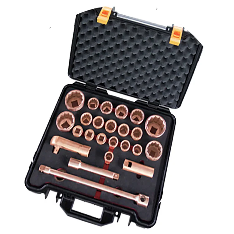 Hot sale explosion-proof 3/4" *1" square 26 piece boxed sleeve socket and wrench set
Hot sale explosion-proof 3/4" *1" square 26 piece boxed sleeve socket and wrench set