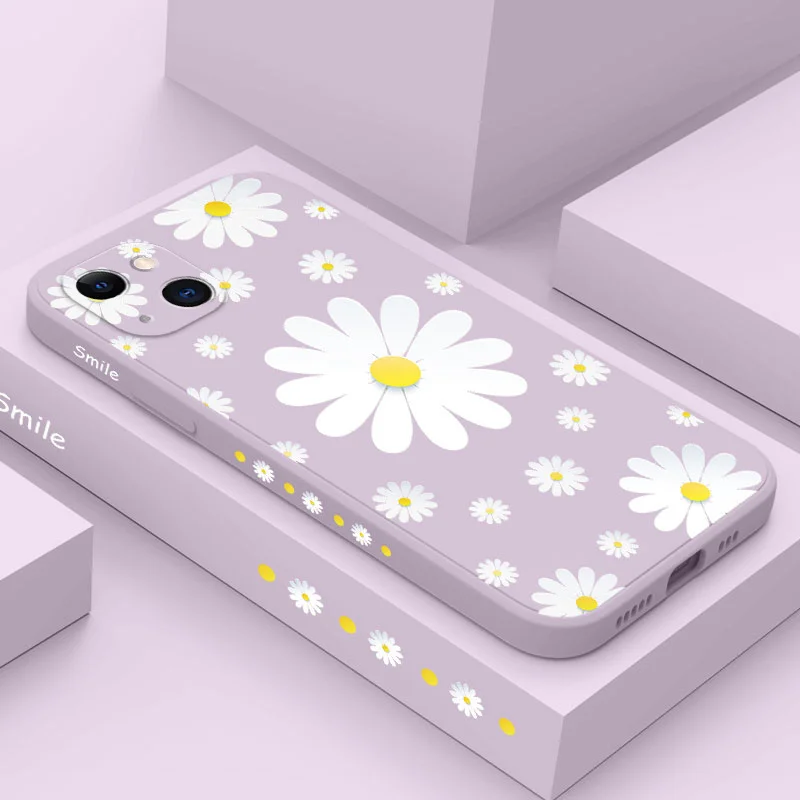 Sunshine Daisy Phone Case For iPhone 14 13 12 11 Plus Pro Max Mini X XR XS SE2020 8 7 6 6S Plus Liquid Silicone Cover
Sunshine Daisy Phone Case For iPhone 14 13 12 11 Plus Pro Max Mini X XR XS SE2020 8 7 6 6S Plus Liquid Silicone Cover