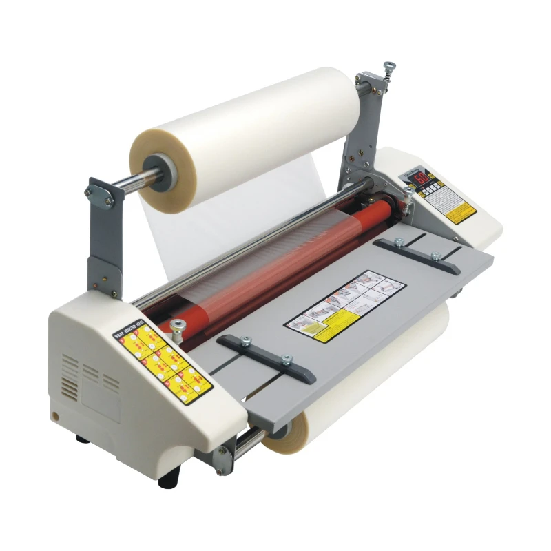 

Hot sell double sides adjustable speed manual a2 a3 hot cold lamination laminator machine laminating machine prices
