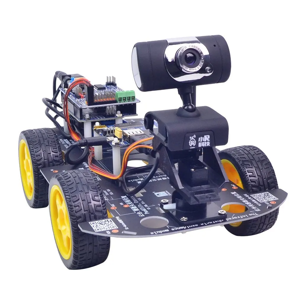 XiaoR Geek DS WiFi Smart Car Kit for R3,Remote Control HD Camera FPV Robotics Learning & Electronic Toy
XiaoR Geek DS WiFi Smart Car Kit for R3,Remote Control HD Camera FPV Robotics Learning & Electronic Toy