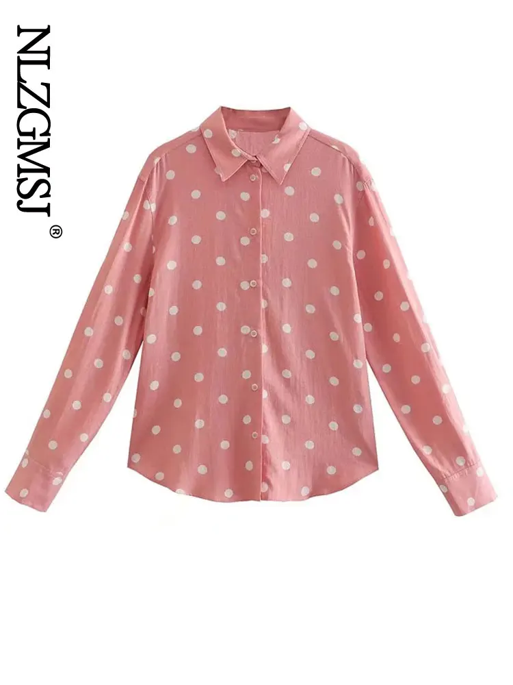 Nlzgmsj 2022 Fashion Dot Printed Shirts Women Spring Summer Women Long Sleeve Blouse Shirt Tops Feminina 202204
Nlzgmsj 2022 Fashion Dot Printed Shirts Women Spring Summer Women Long Sleeve Blouse Shirt Tops Feminina 202204