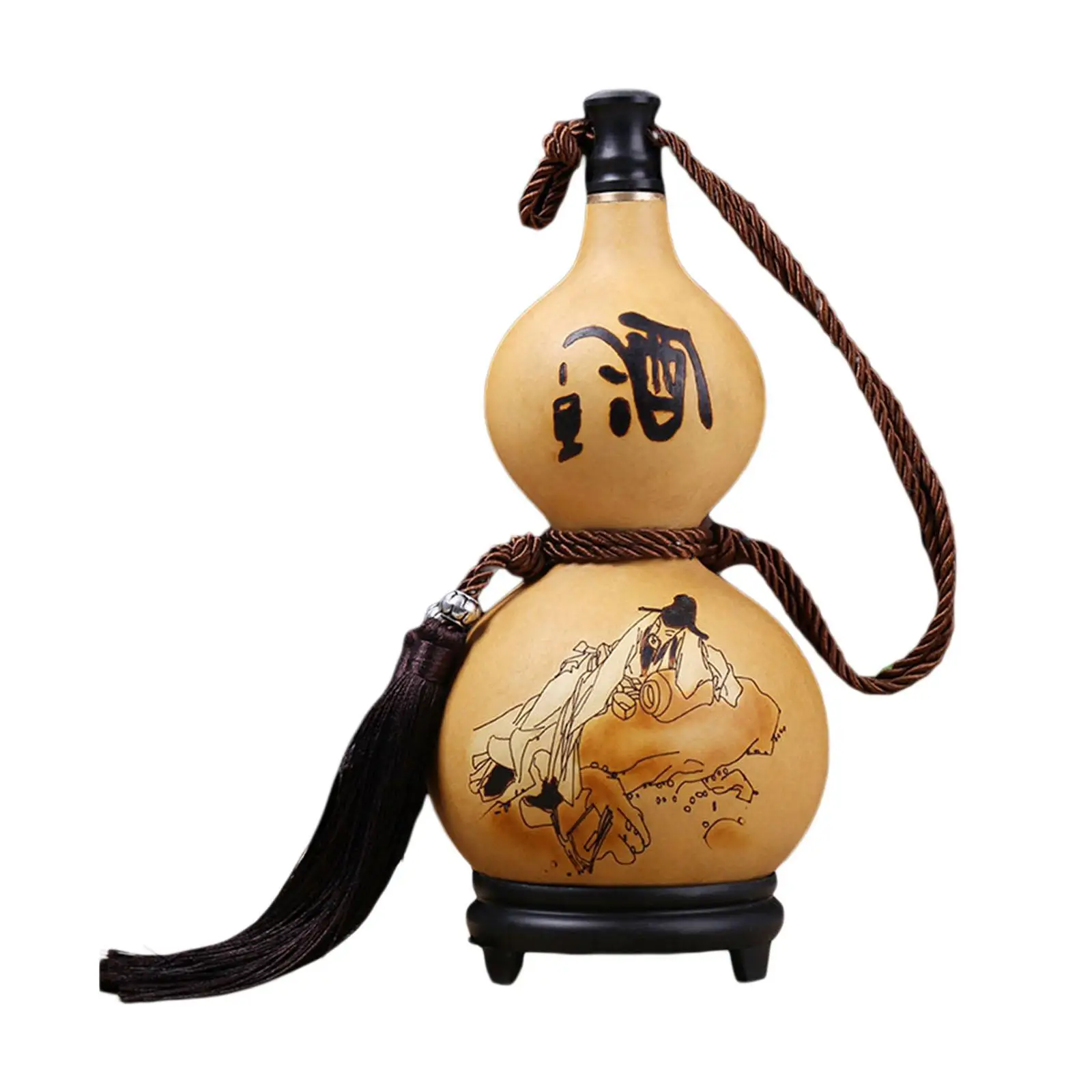 Leakproof Natural Gourd flasks with Tassel Gourd Alcohol Kettle Flagon Flagon for Outdoor camping Wedding Housewarming
Leakproof Natural Gourd flasks with Tassel Gourd Alcohol Kettle Flagon Flagon for Outdoor camping Wedding Housewarming