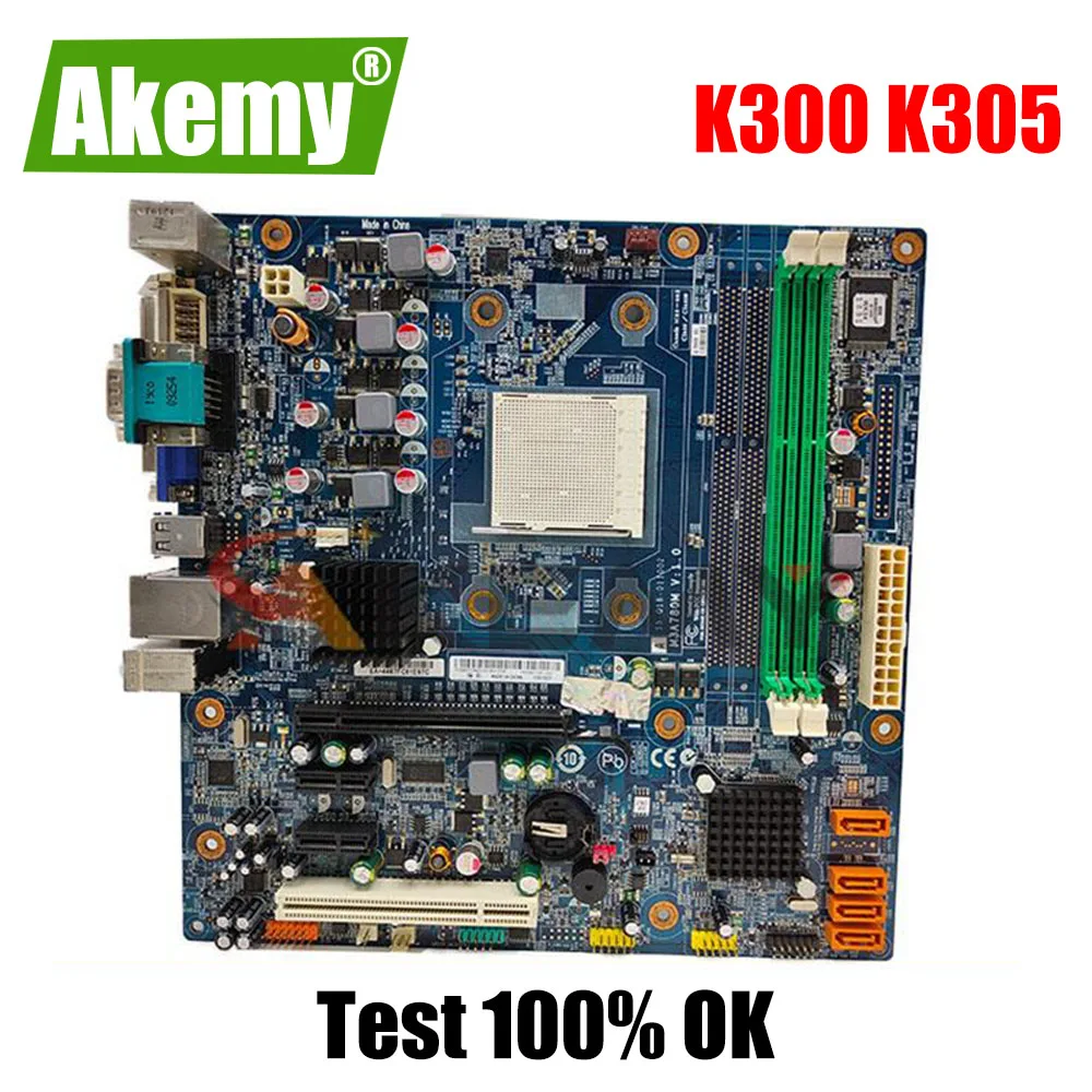 Оригинальная разборная материнская плата для Lenovo ideacмежду K300 K305 K310 K320 K330 R1 AM3 M3A780M 
Оригинальная разборная материнская плата для Lenovo ideacмежду K300 K305 K310 K320 K330 R1 AM3 M3A780M
