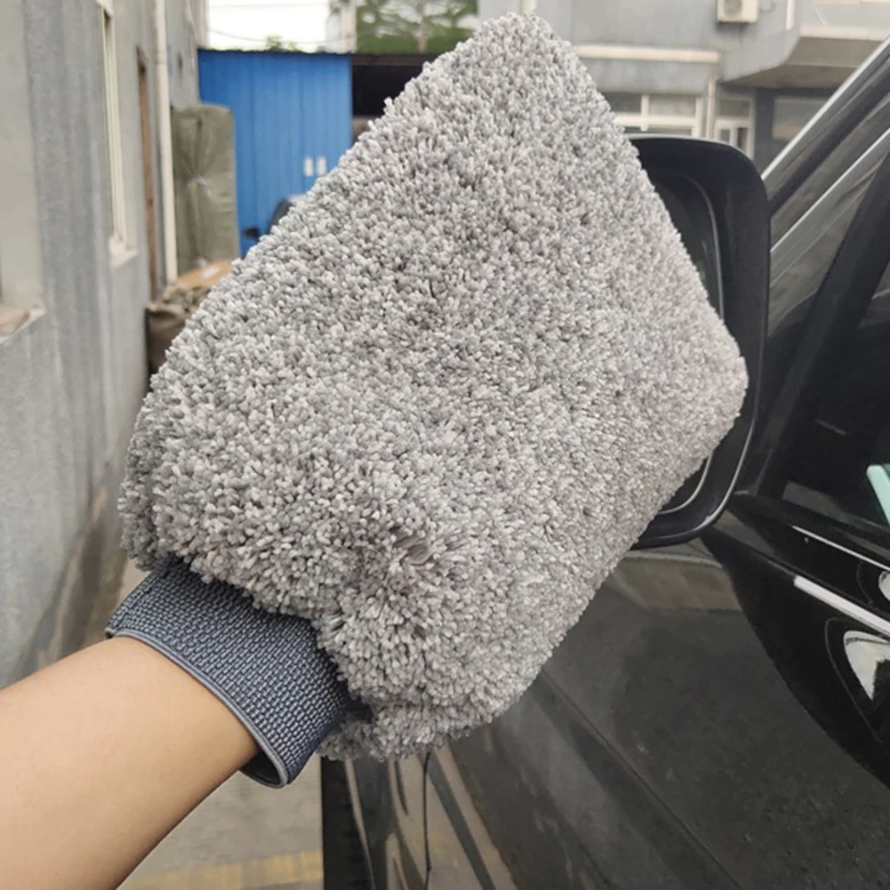 1Pc Gray Plus Velvet Fiber Car Wash Gloves Car Cleaning Tool Multi-function Car Wash Glove Polyester 19.5*27CM
1Pc Gray Plus Velvet Fiber Car Wash Gloves Car Cleaning Tool Multi-function Car Wash Glove Polyester 19.5*27CM