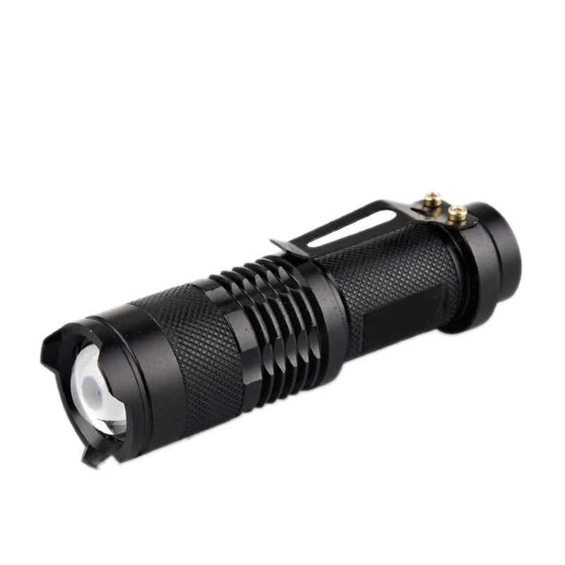 Mini Torch 3 Modes Adjustable Zoomable Focus 2000 Lumens Q5 LED Flashlight Portable Flashlight
Mini Torch 3 Modes Adjustable Zoomable Focus 2000 Lumens Q5 LED Flashlight Portable Flashlight