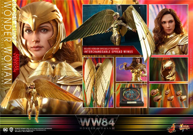 Hottoys HT 1/6 MMS577 MMS578 Female Soldier Super Hero 1984 Gold Armor Edition 5.0 Full Set 12'' Action Figures In Stock
Hottoys HT 1/6 MMS577 MMS578 Female Soldier Super Hero 1984 Gold Armor Edition 5.0 Full Set 12'' Action Figures In Stock