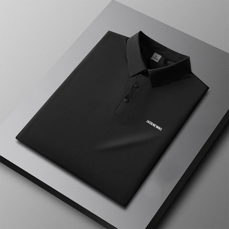 Men's Polo Lapel T-Shirt High Quality Brand Tops Shirts Men Clothing 
Men's Polo Lapel T-Shirt High Quality Brand Tops Shirts Men Clothing