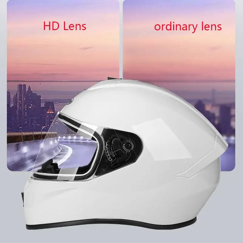 Motorcycle Safety Helmet With Hd Lens Retro Winter Riding Shock Absorption Full Helmet Parts For Electric Bike
Motorcycle Safety Helmet With Hd Lens Retro Winter Riding Shock Absorption Full Helmet Parts For Electric Bike