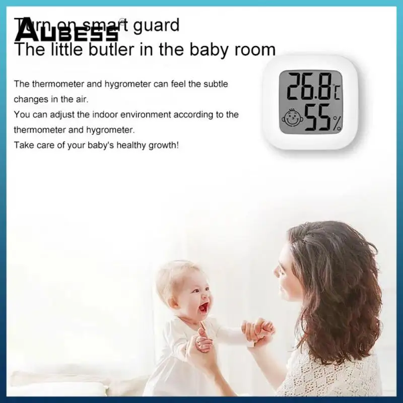 Digital Thermometer Hygrometer Indoor Mini Temperature Humidity Meter Outdoor LCD Electronic Monitor Baby Room For Home
Digital Thermometer Hygrometer Indoor Mini Temperature Humidity Meter Outdoor LCD Electronic Monitor Baby Room For Home